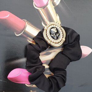 Women Fashion Set of 2 Long Hair Scrunchie Elastic Tie Elegant Accessory Gift